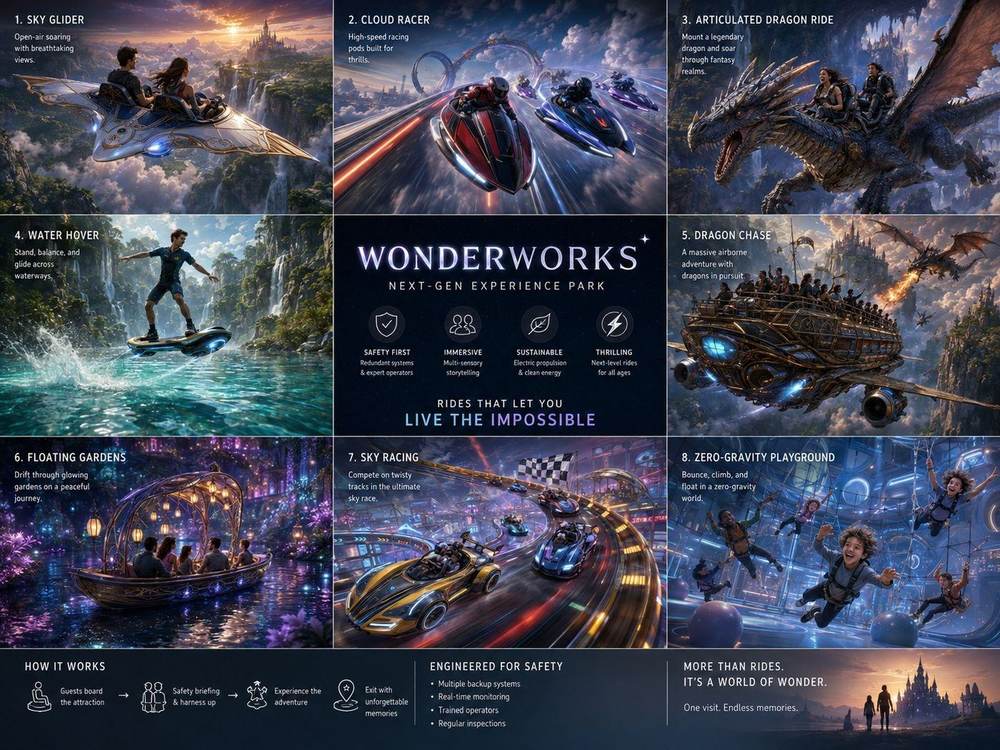 IMAWA builds the vehicles. WonderWorks is where they live.