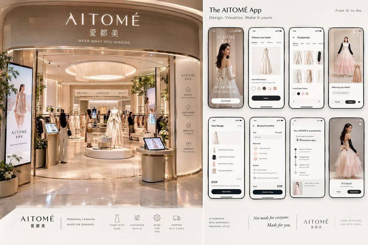 The boutique. The app. Wear what you imagine.