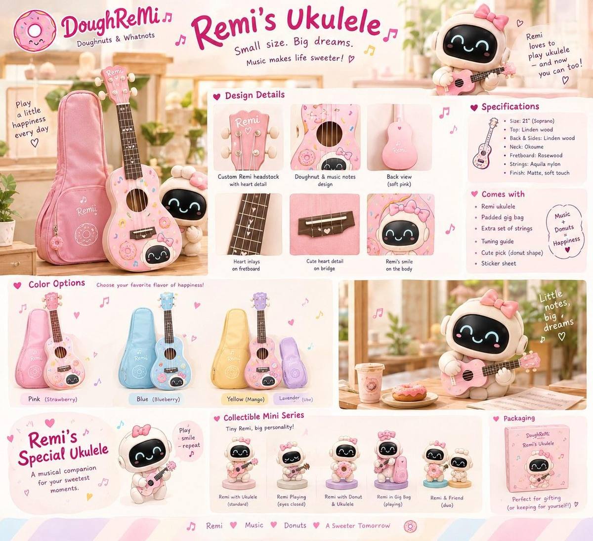 Remi's ukulele.