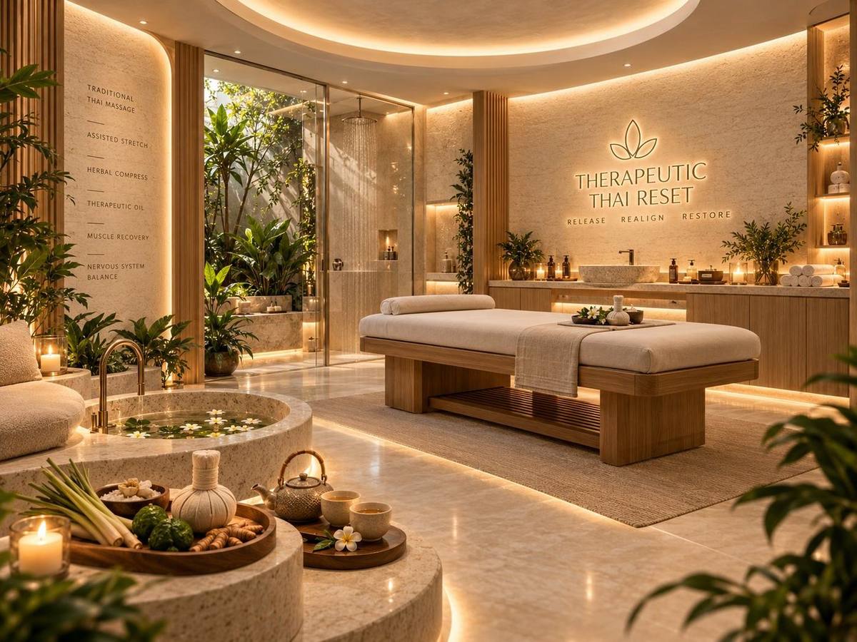 Therapeutic Thai Reset. Release, realign, restore.